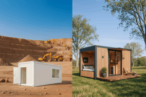 Containers com conforto! Para habitar ou trabalhar.