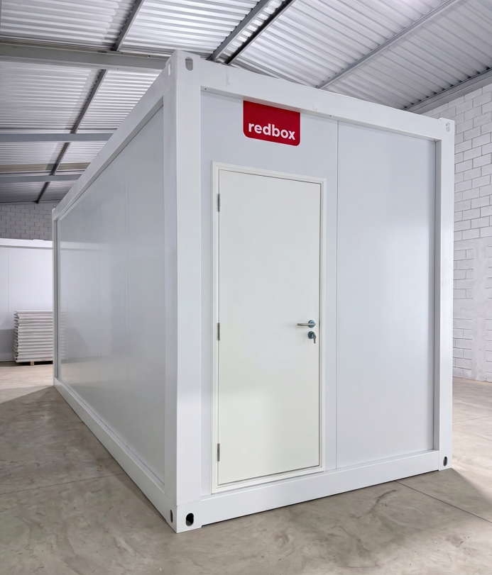 Módulo Habitável tipo Container Redbox Escritório para Canteiro de Obras